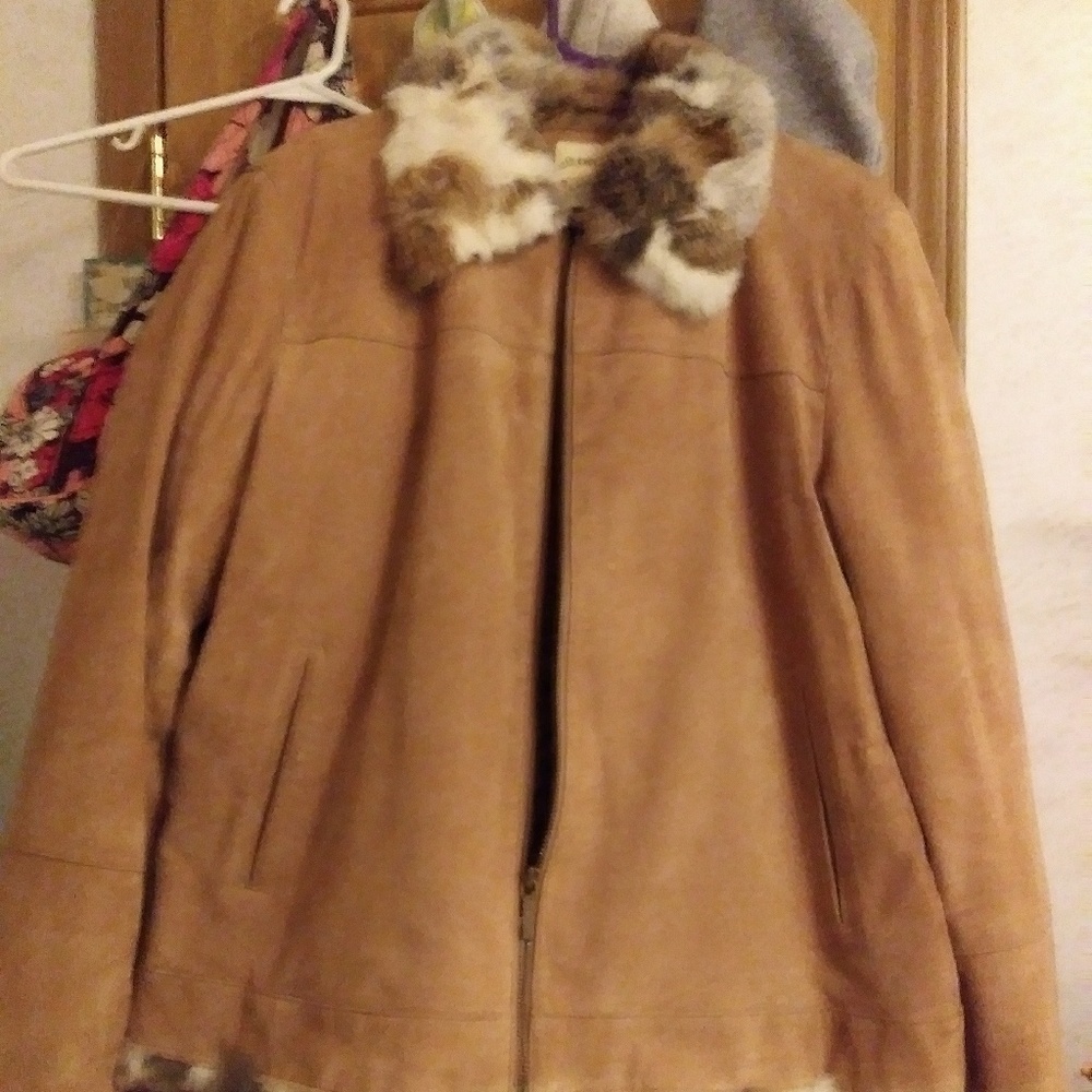 Womens Suede Coat